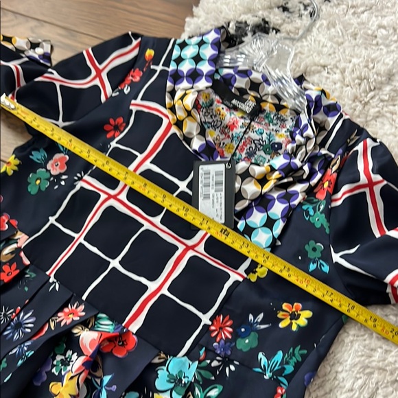 Desigual Multicolor Floral and Geometric Dress - Picture 8 of 9